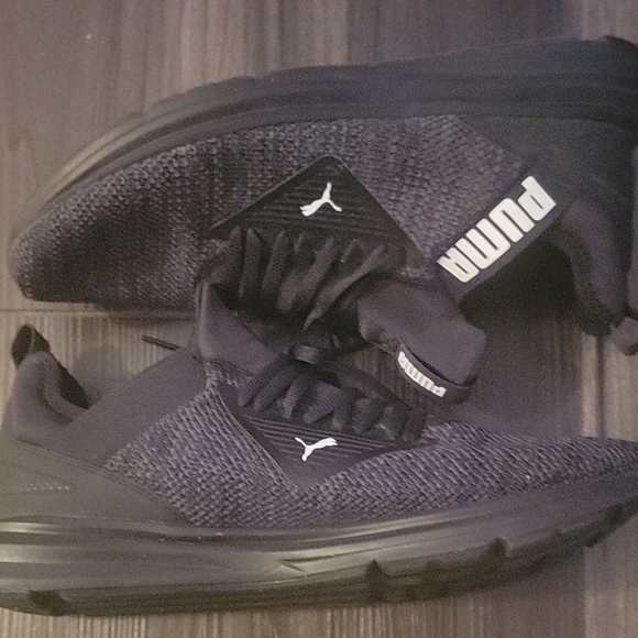 Puma Men's Athletic Shoes - Black - Picture 1 of 6